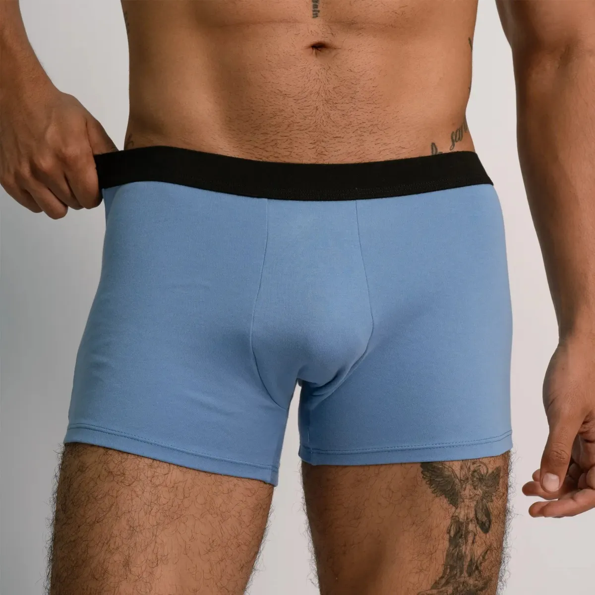 Mix 2 Pack - Men's Organic Pima Cotton T-Shirt & Boxer Briefs 72