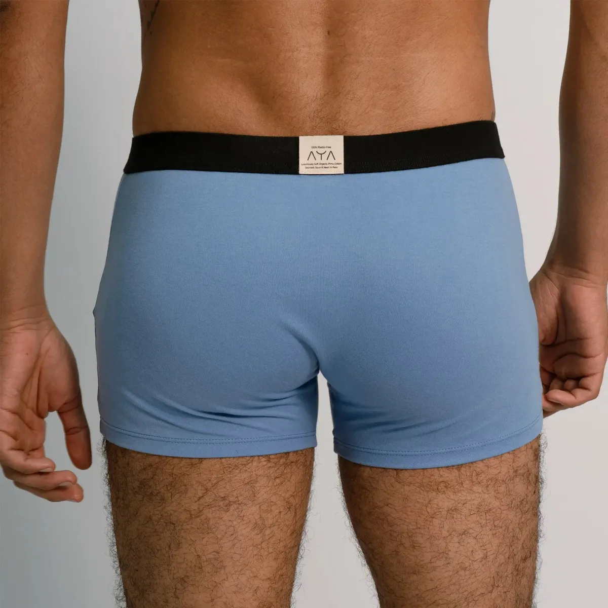 Mix 2 Pack - Men's Organic Pima Cotton T-Shirt & Boxer Briefs 73
