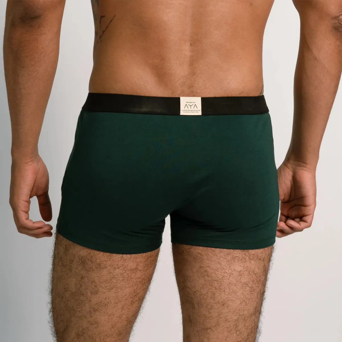 Mix 2 Pack - Men's Organic Pima Cotton T-Shirt & Boxer Briefs 77