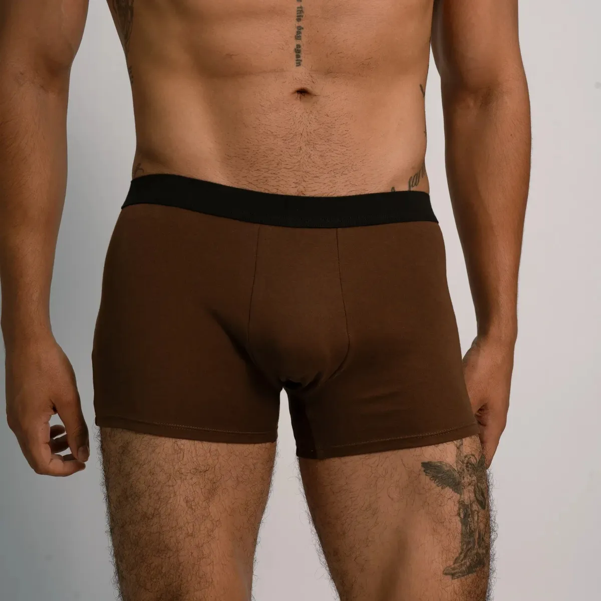 Mix 2 Pack - Men's Organic Pima Cotton T-Shirt & Boxer Briefs 84