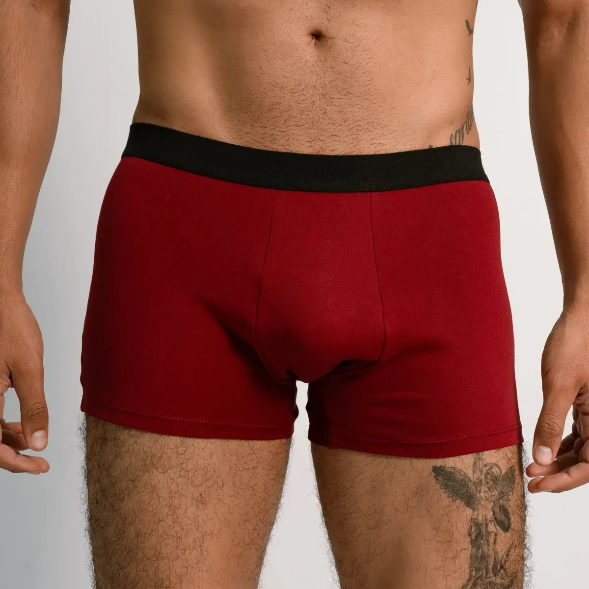Mix 2 Pack - Men's Organic Pima Cotton T-Shirt & Boxer Briefs 88