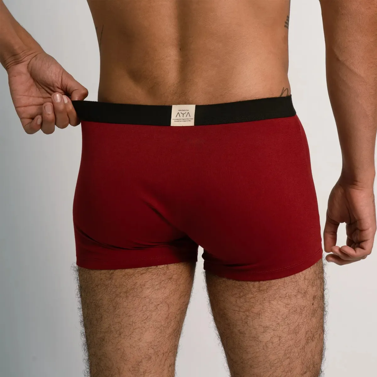 Mix 2 Pack - Men's Organic Pima Cotton T-Shirt & Boxer Briefs 89