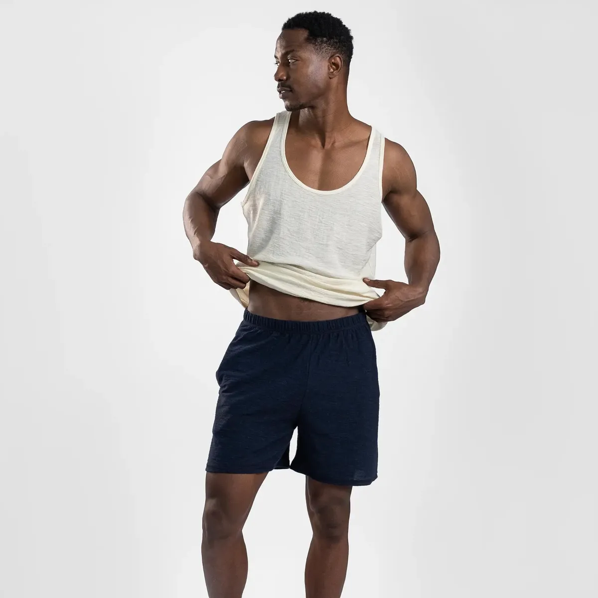 Mix 2 Pack - Men's Travel Shorts & Men's Travel T-Shirt Crew Neck 14