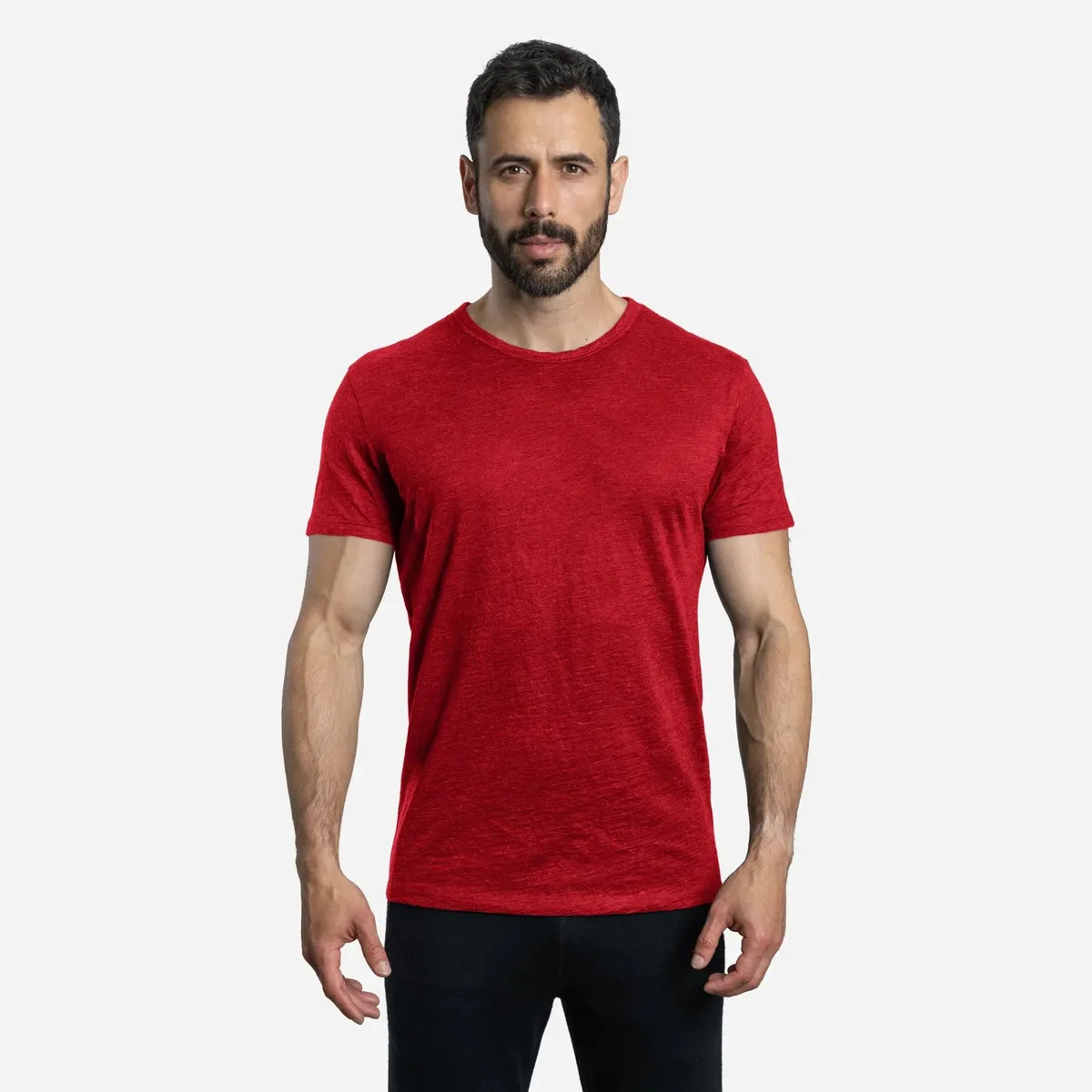 Mix 2 Pack - Men's Travel Shorts & Men's Travel T-Shirt Crew Neck 25