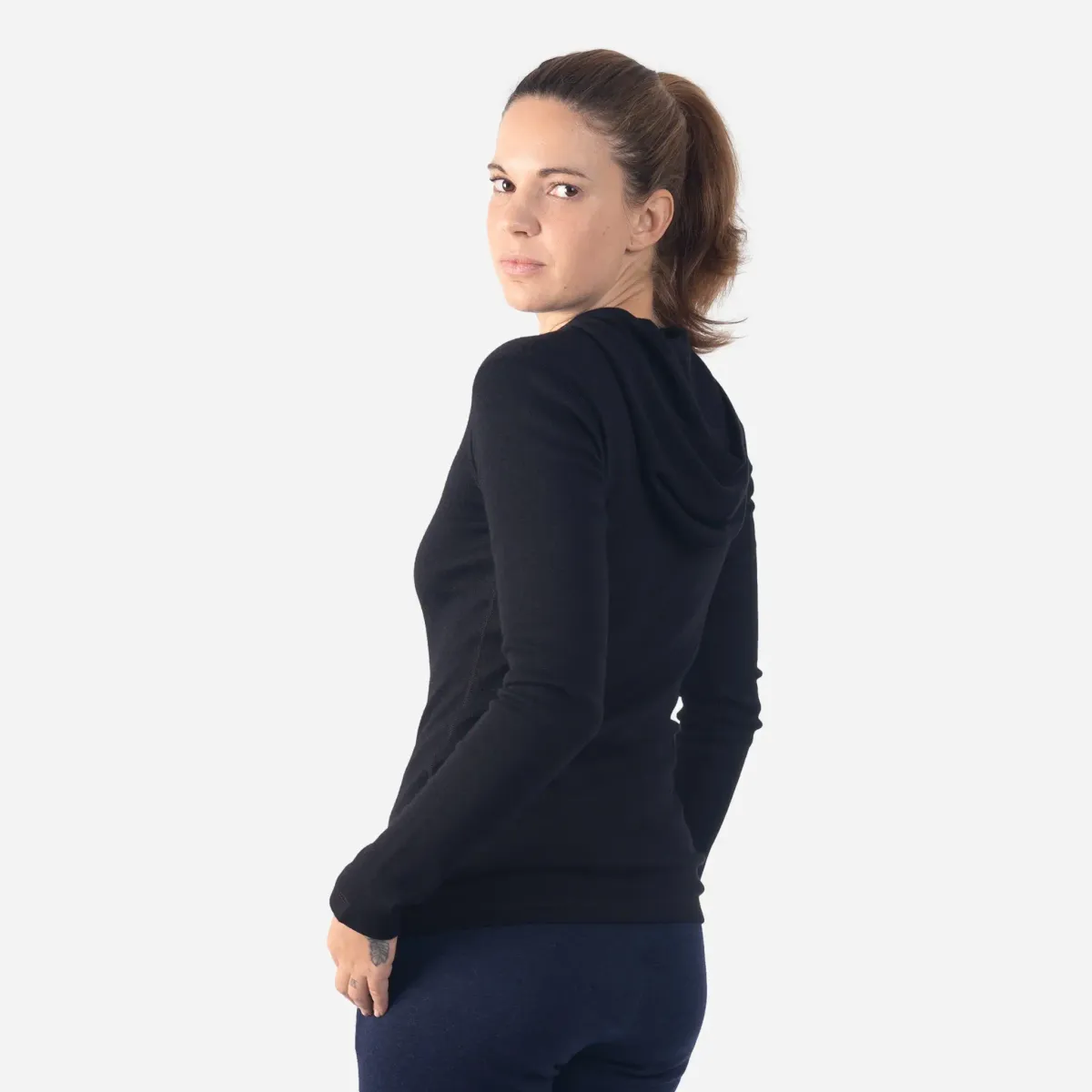 Women's Alpaca Pullover Hoodie 8