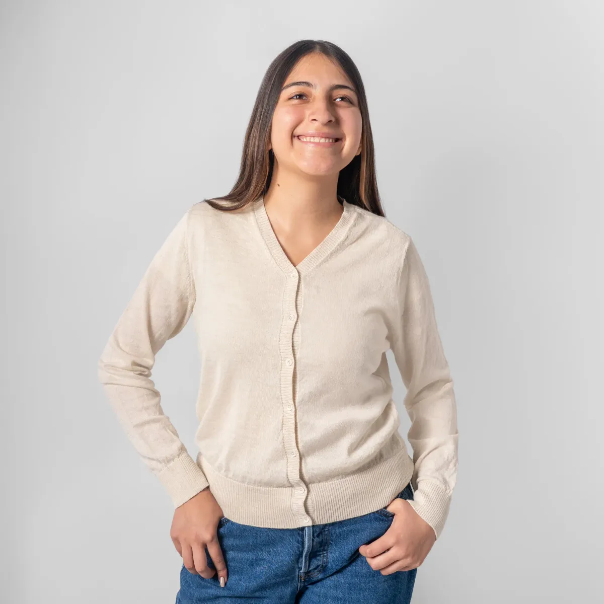 Women's Alpaca Wool Cardigan