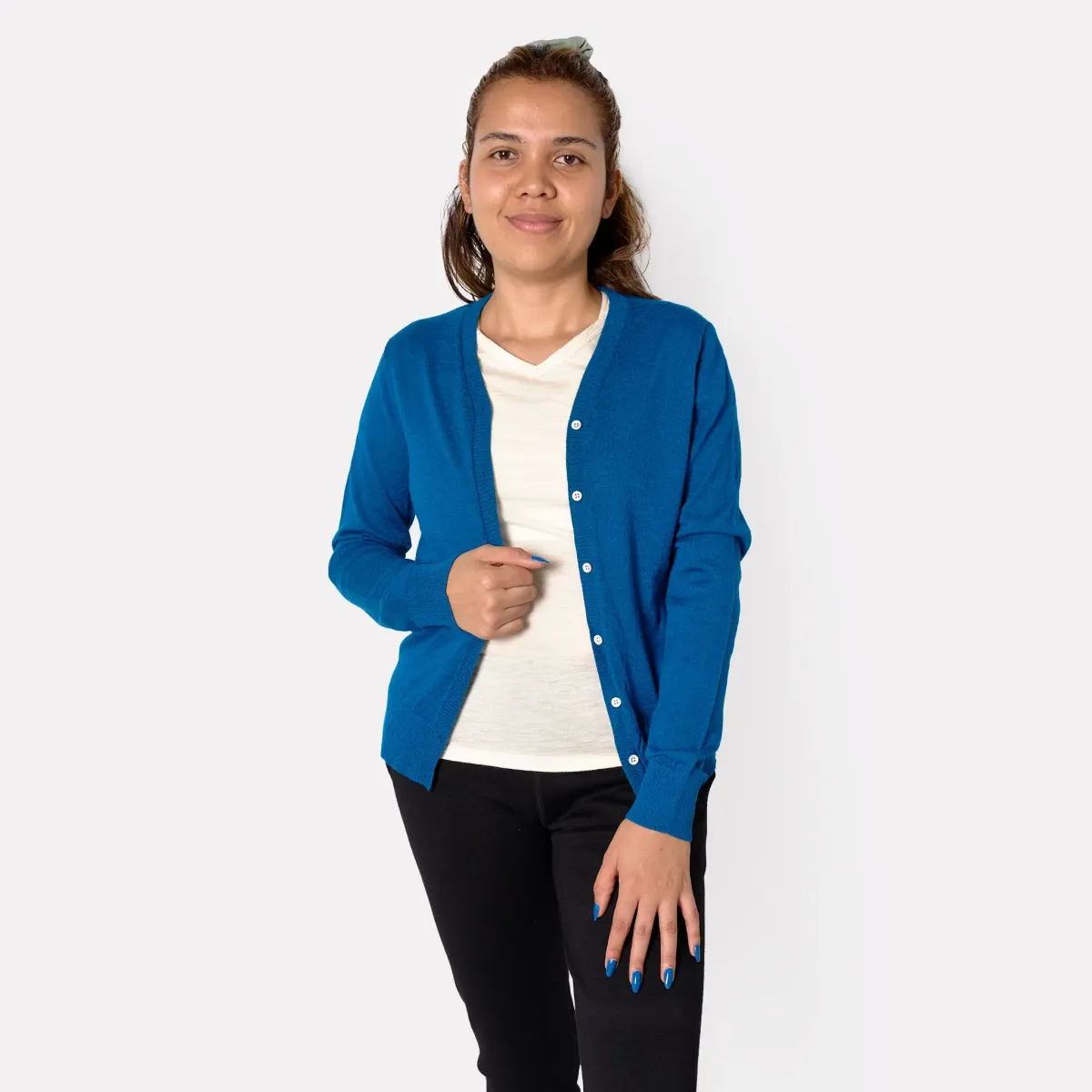 Women's Alpaca Wool Cardigan 18