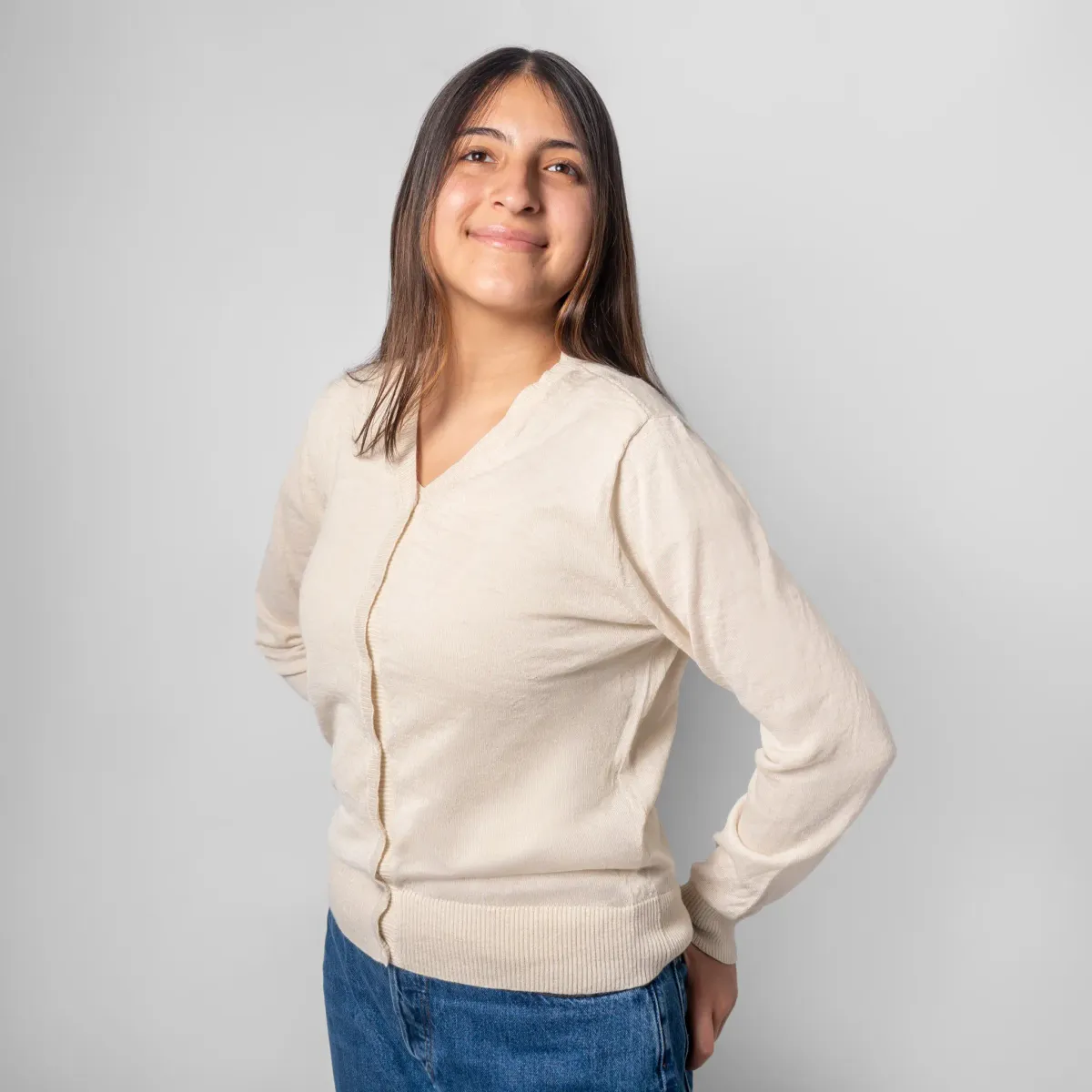 Women's Alpaca Wool Cardigan 26