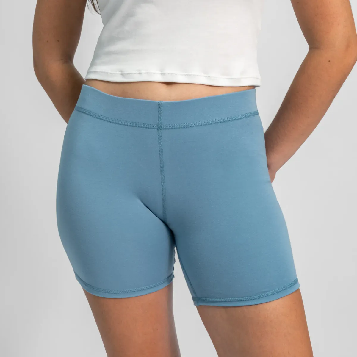 Women's Organic Pima Cotton Biker Shorts 41