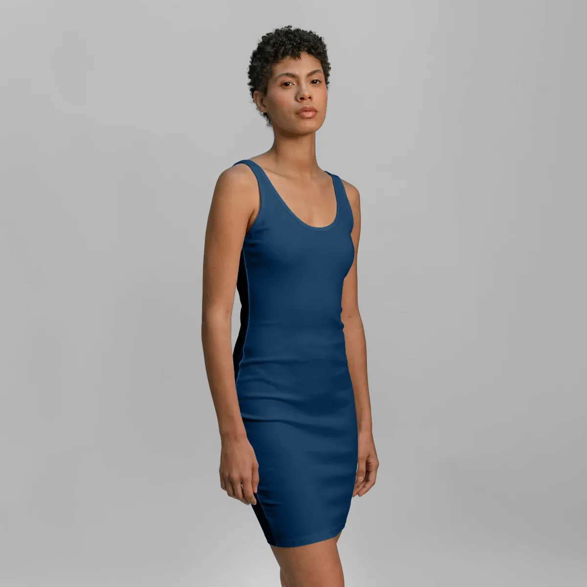 Women's Organic Pima Cotton Bodycon Dress 7