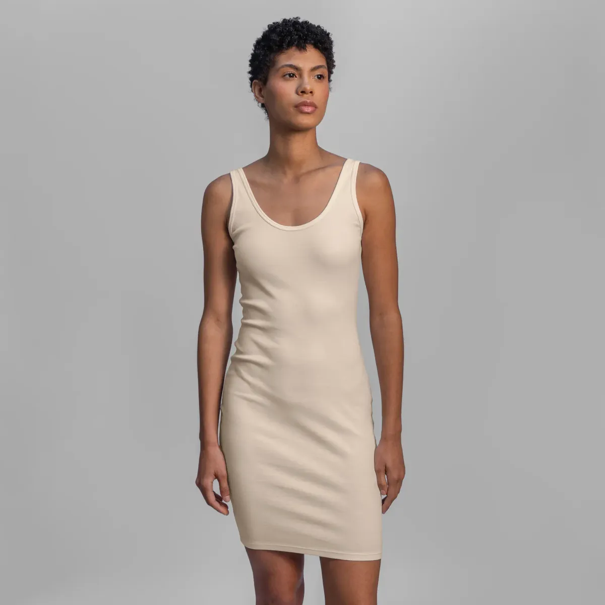 Women's Organic Pima Cotton Bodycon Dress 10