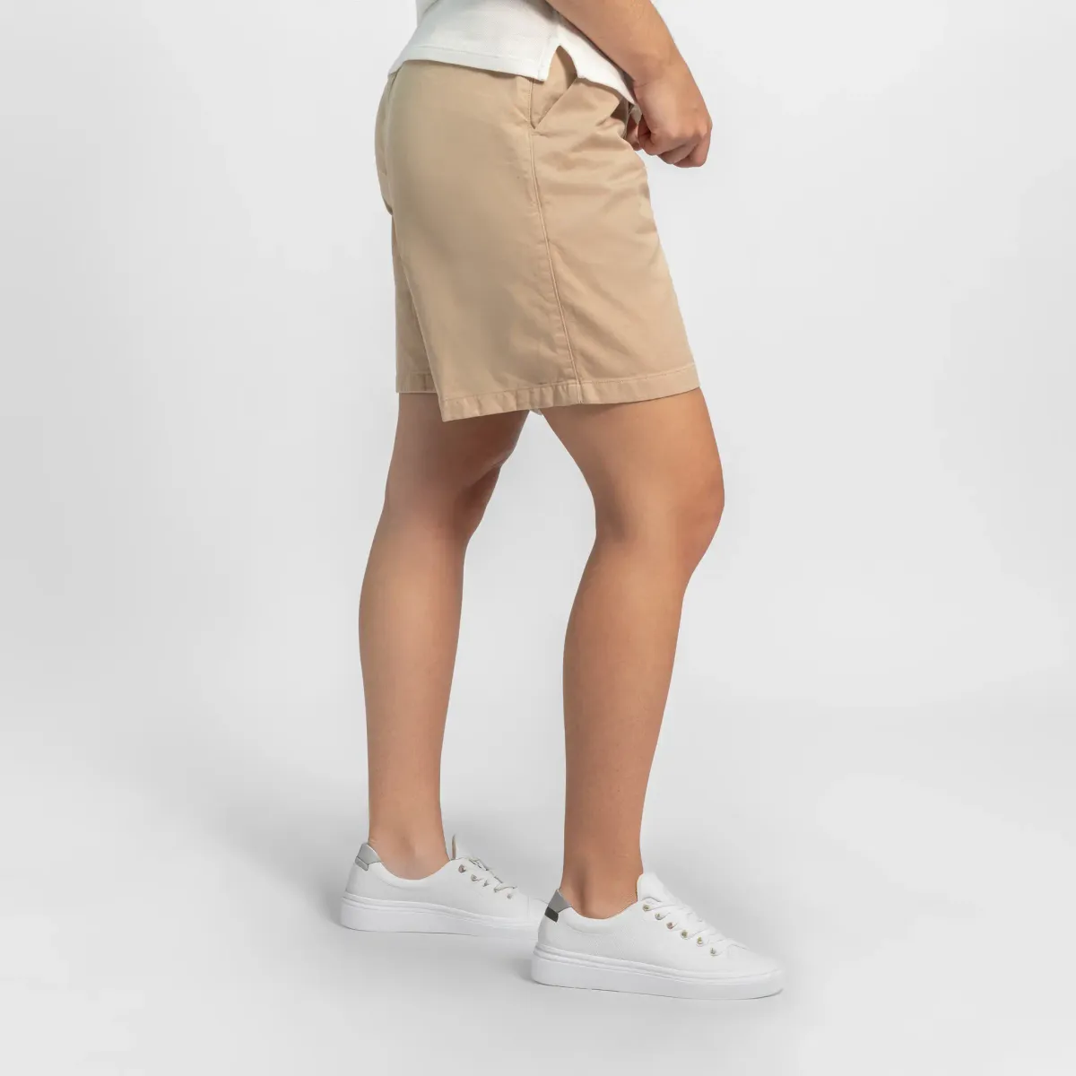 Women's Organic Pima Cotton Chino Shorts 14