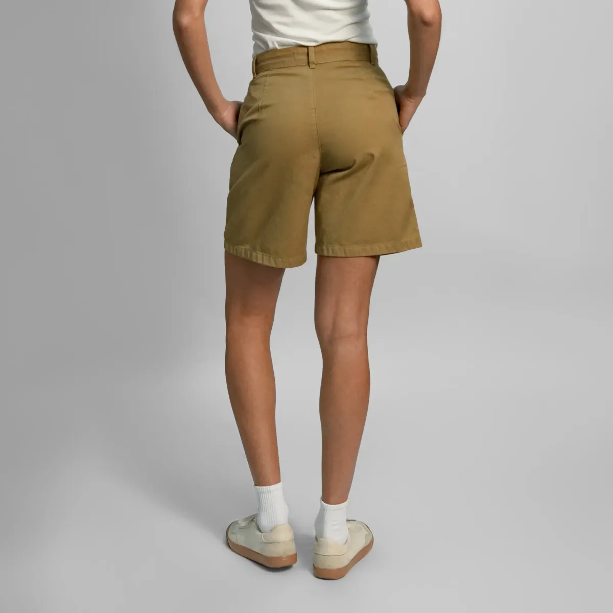 Women's Organic Pima Cotton Chino Shorts 3