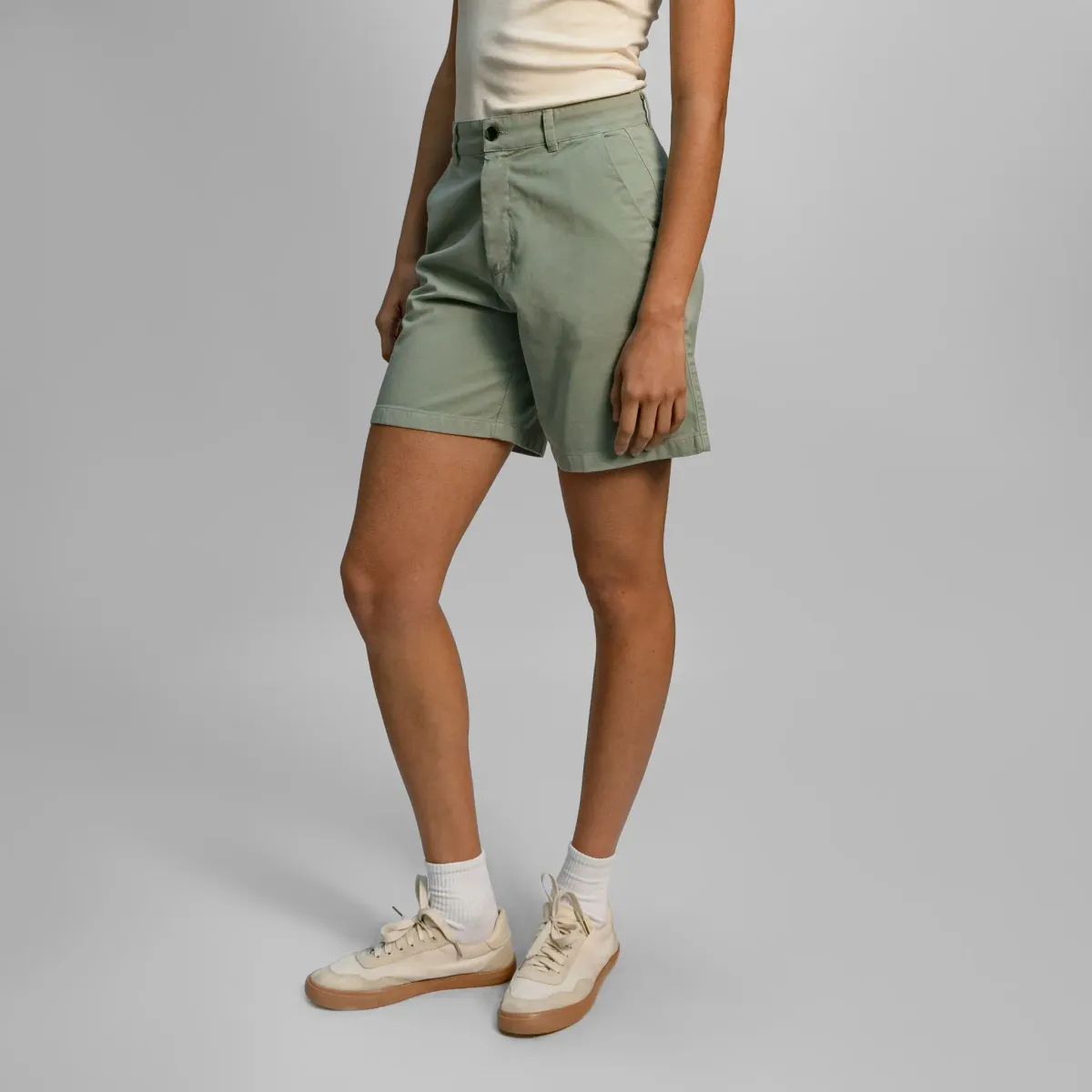 Women's Organic Pima Cotton Chino Shorts 10