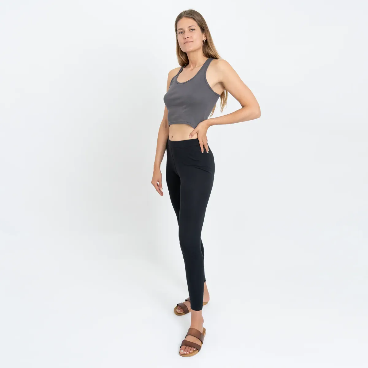 Women's Organic Pima Cotton Leggings 8