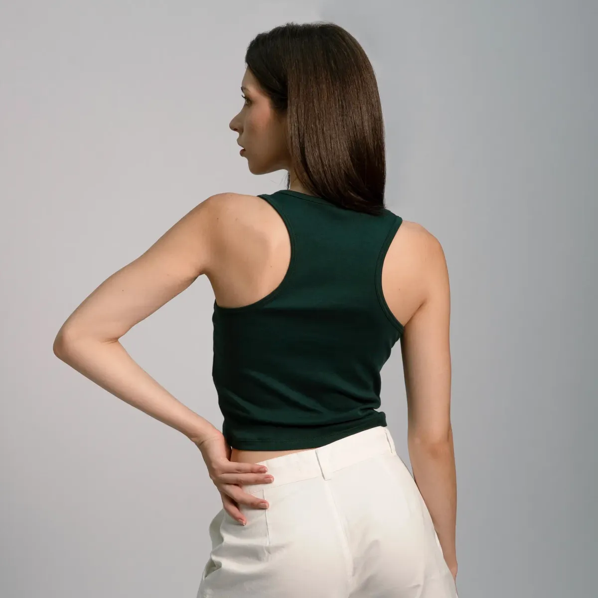 Women's Organic Pima Cotton Short Tank 21