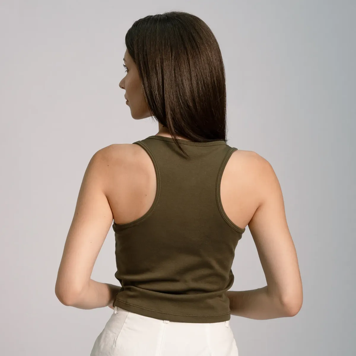 Women's Organic Pima Cotton Short Tank 25