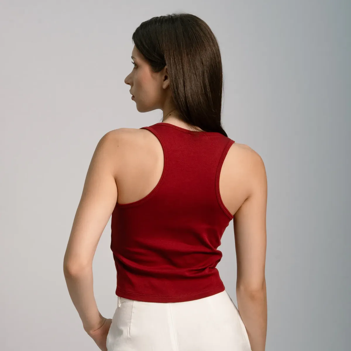 Women's Organic Pima Cotton Short Tank 29