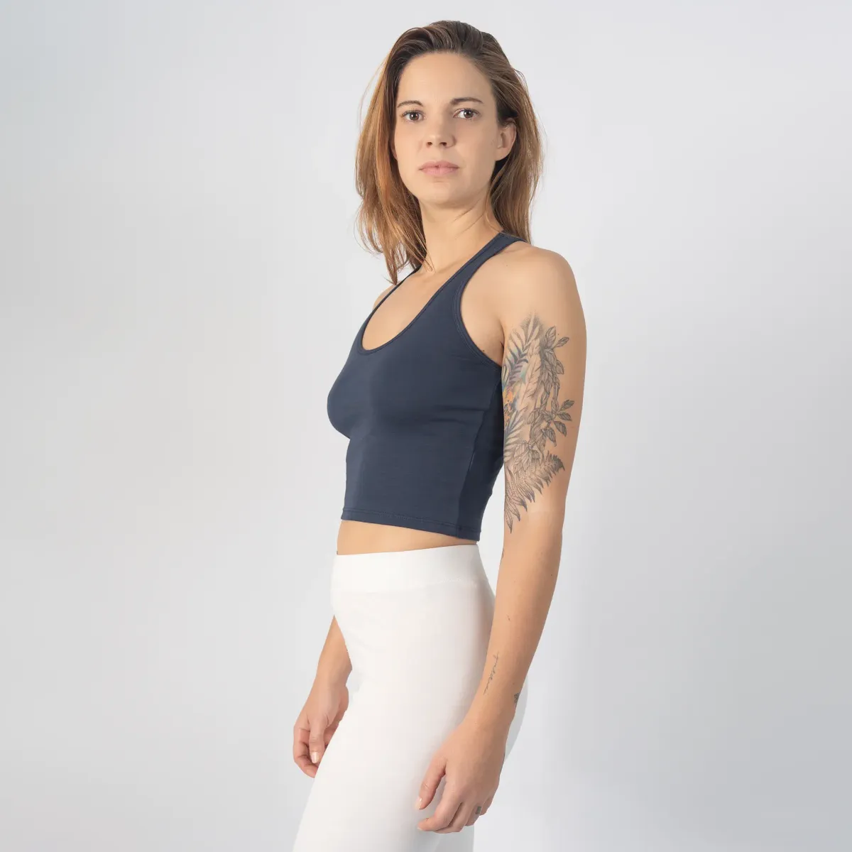 Women's Organic Pima Cotton Short Tank 4