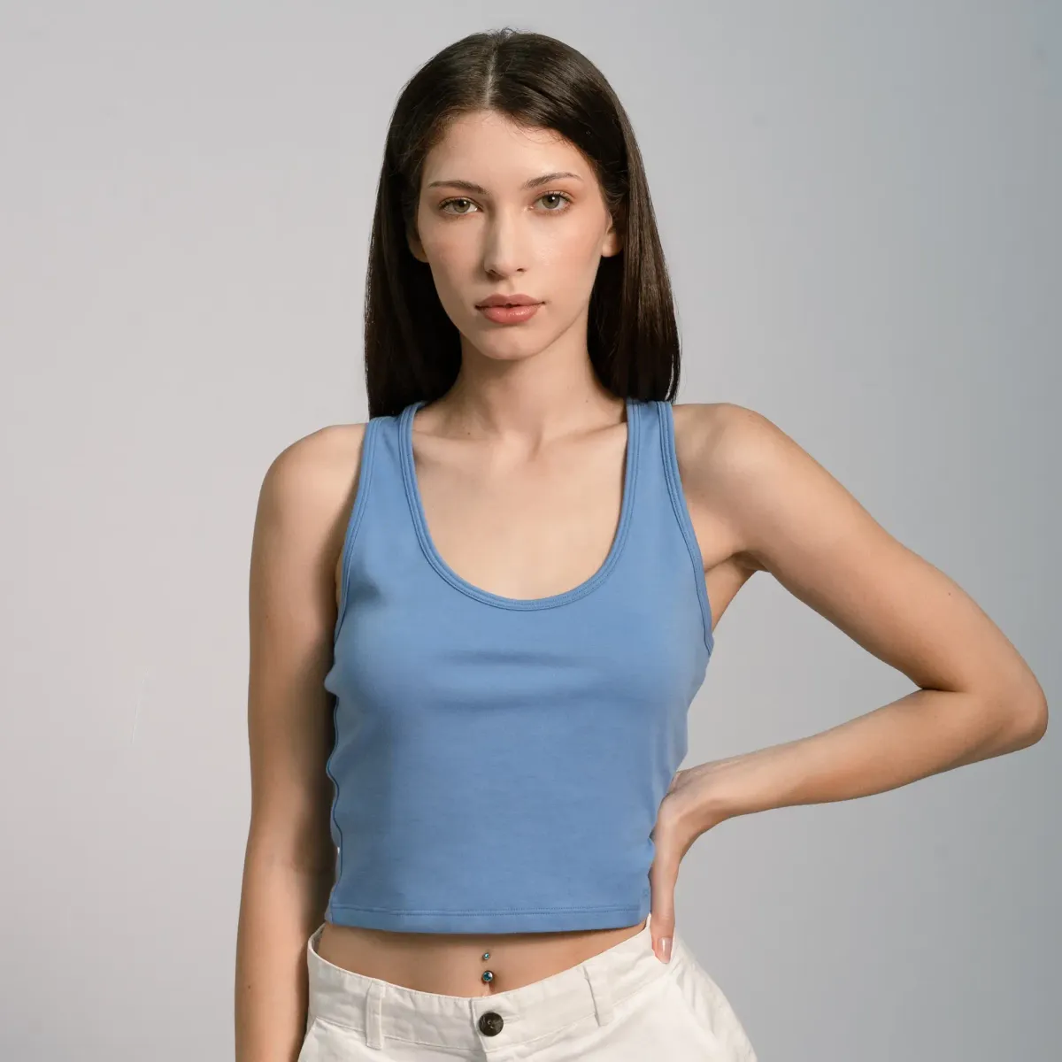 Women's Organic Pima Cotton Short Tank 31