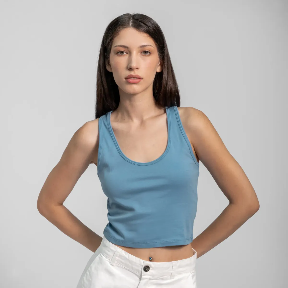 Women's Organic Pima Cotton Short Tank 39