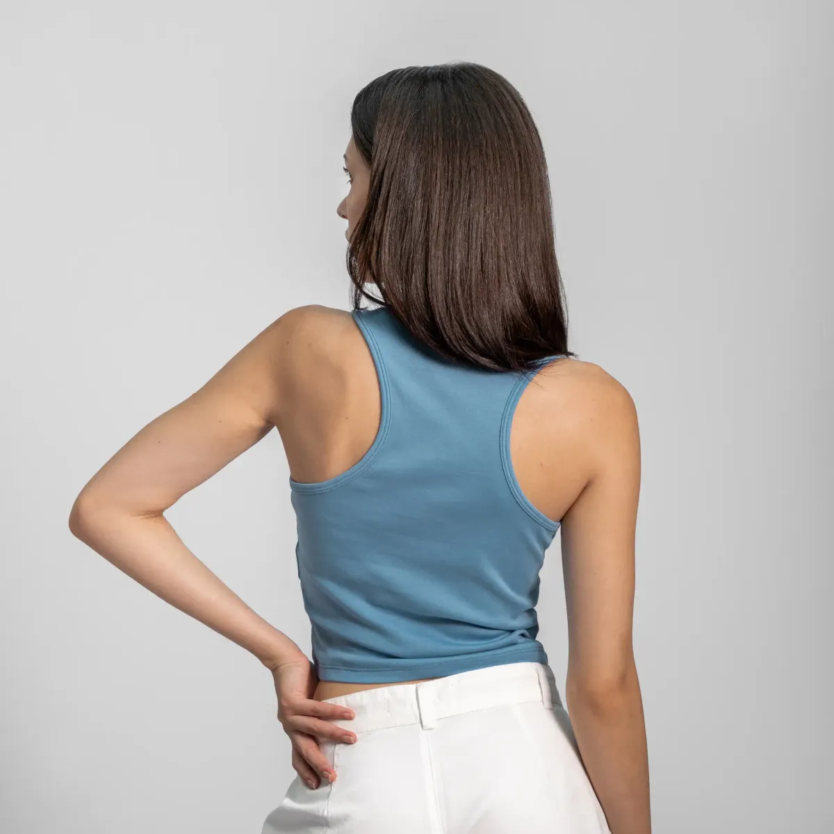 Women's Organic Pima Cotton Short Tank 41