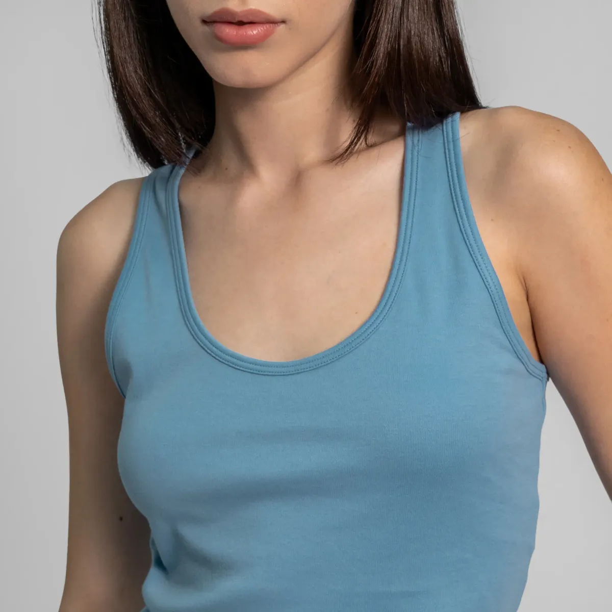 Women's Organic Pima Cotton Short Tank 42