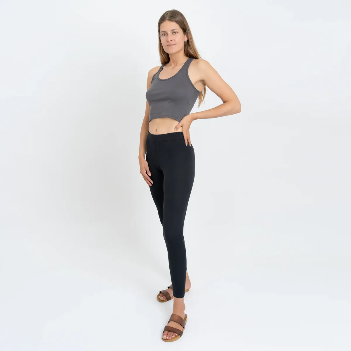 Women's Organic Pima Cotton Short Tank 9