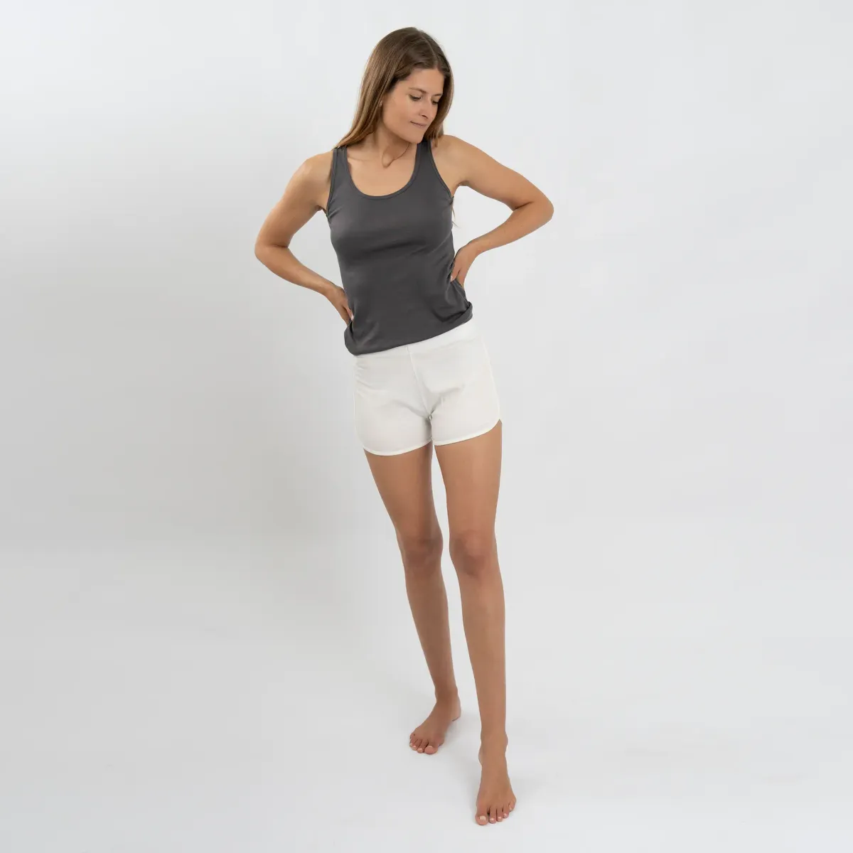 Women's Organic Pima Cotton Shorts 8
