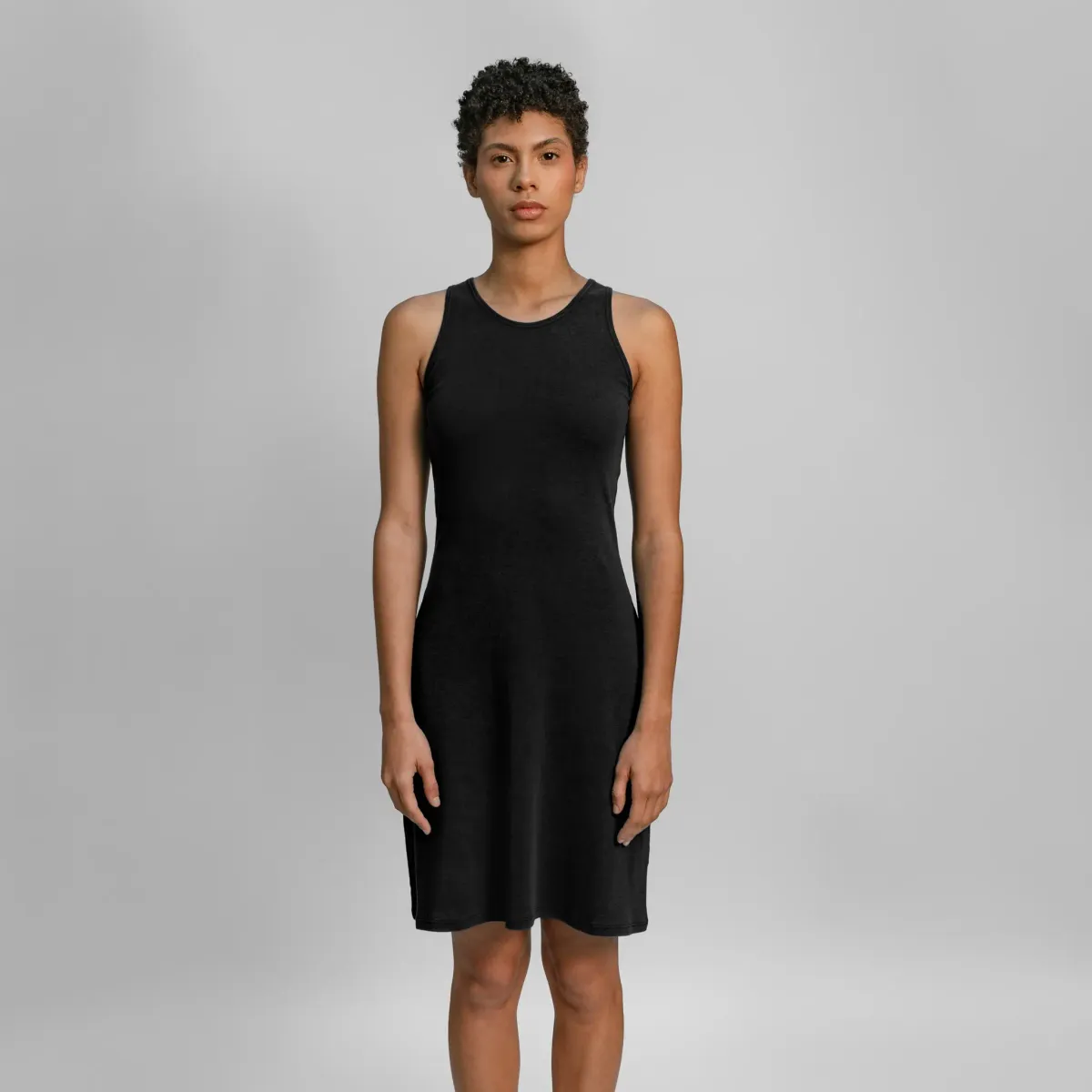 Women's Organic Pima Cotton Tank Dress 14