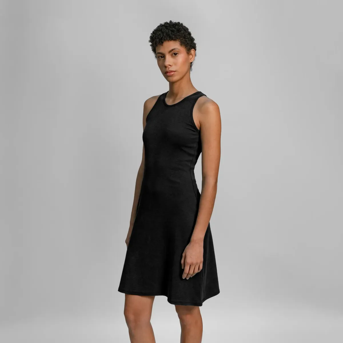 Women's Organic Pima Cotton Tank Dress 15