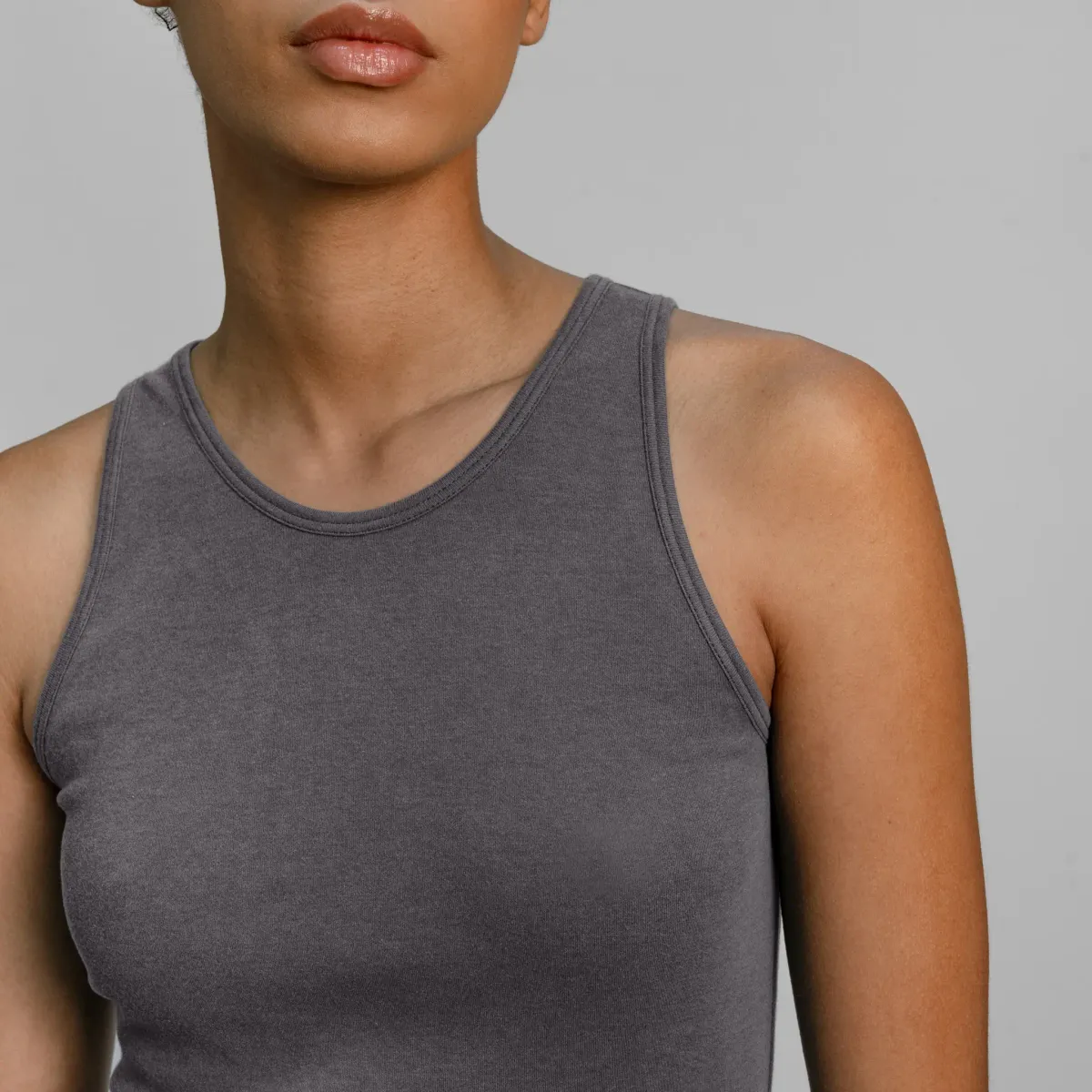 Women's Organic Pima Cotton Tank Dress 21