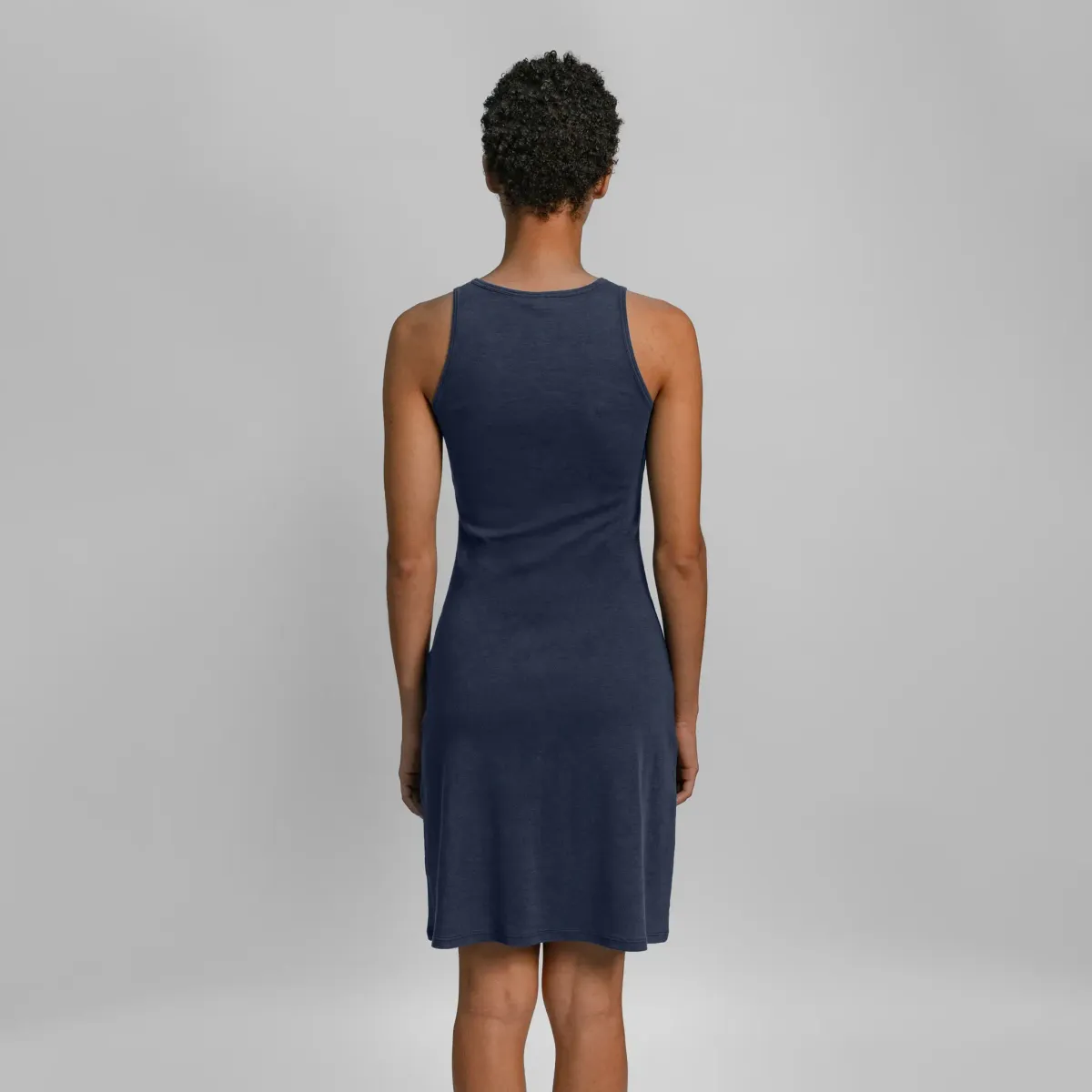 Women's Organic Pima Cotton Tank Dress 24