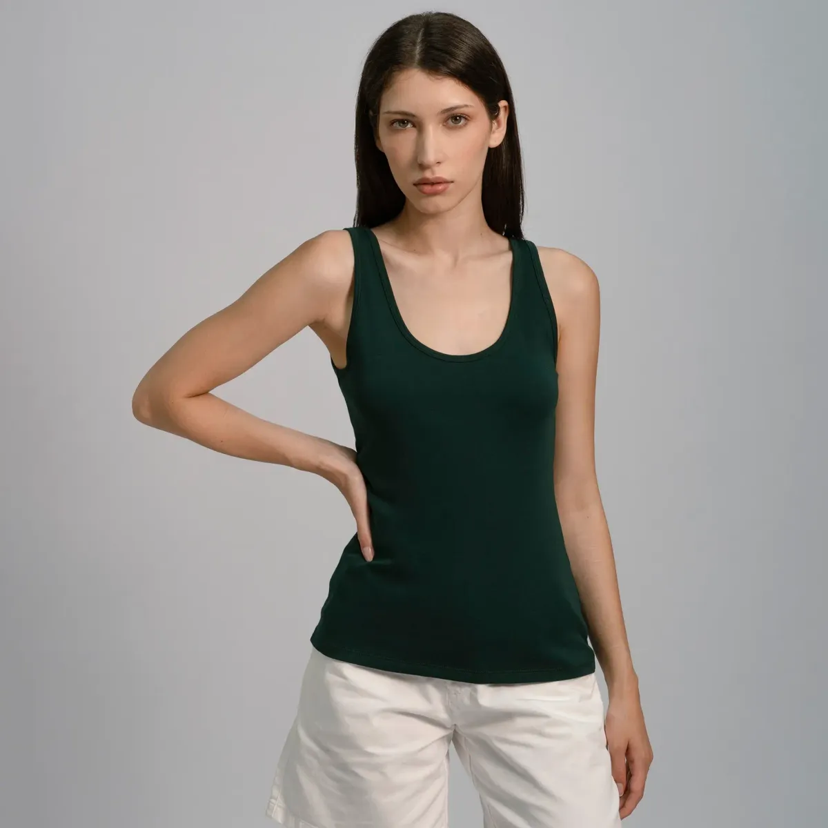 Women's Organic Pima Cotton Tank Top 27