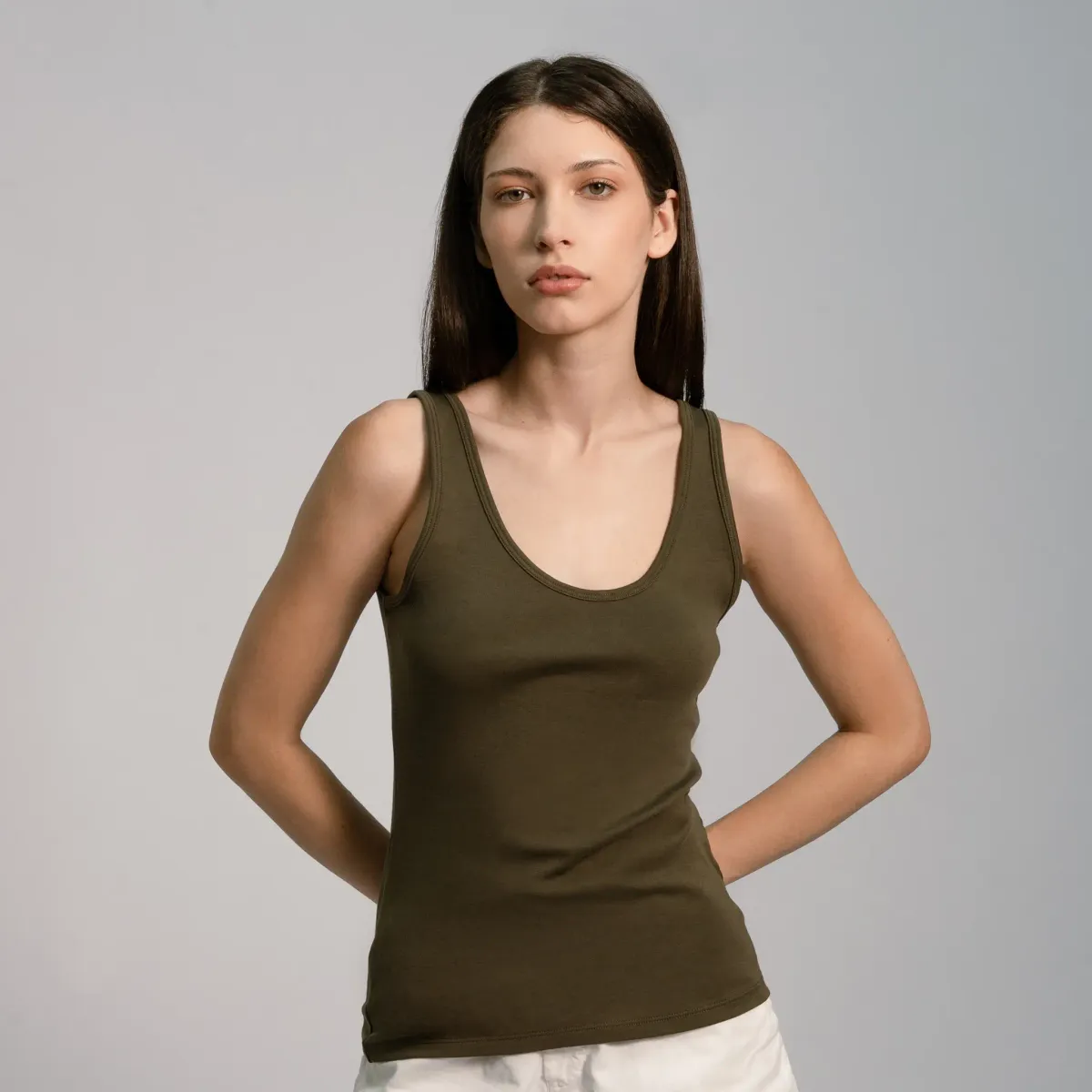 Women's Organic Pima Cotton Tank Top 31