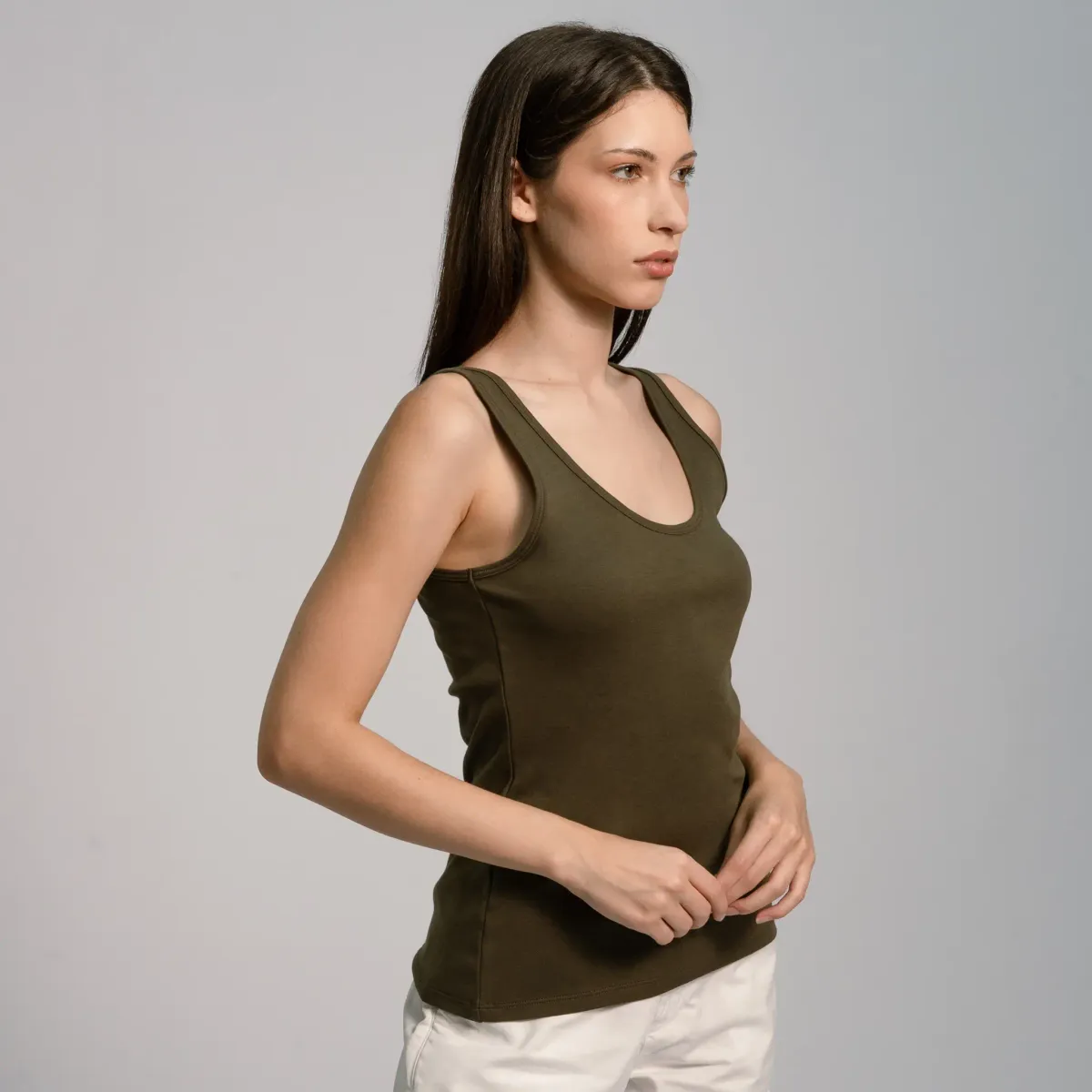 Women's Organic Pima Cotton Tank Top 32