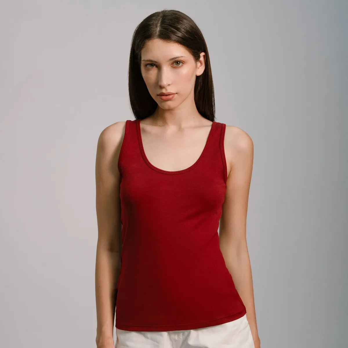 Women's Organic Pima Cotton Tank Top 35