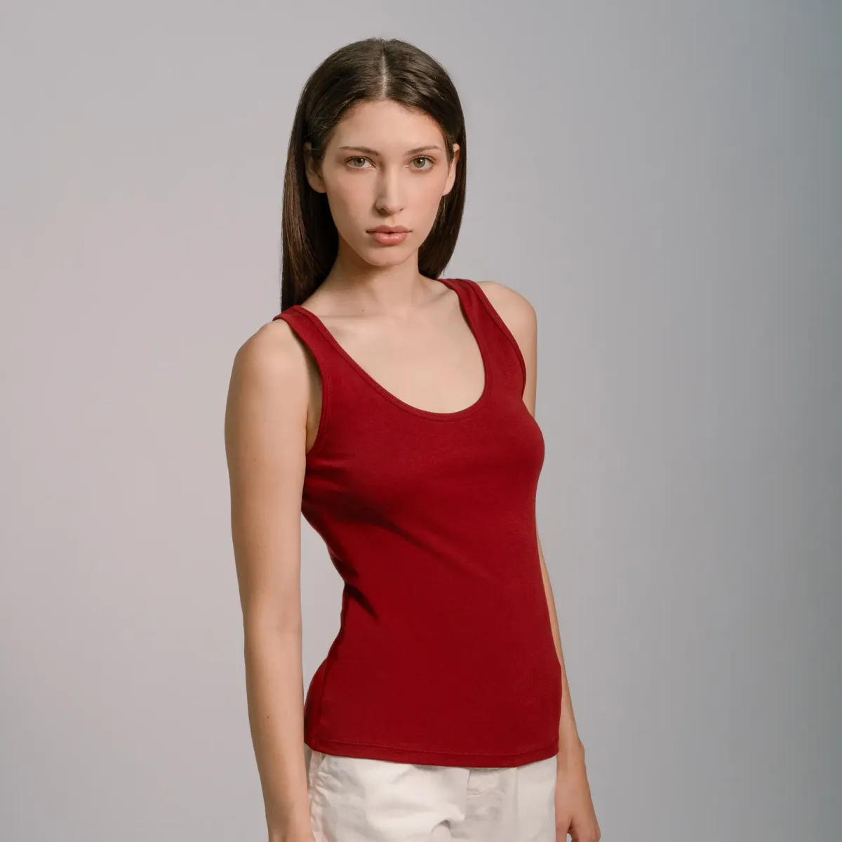 Women's Organic Pima Cotton Tank Top 36