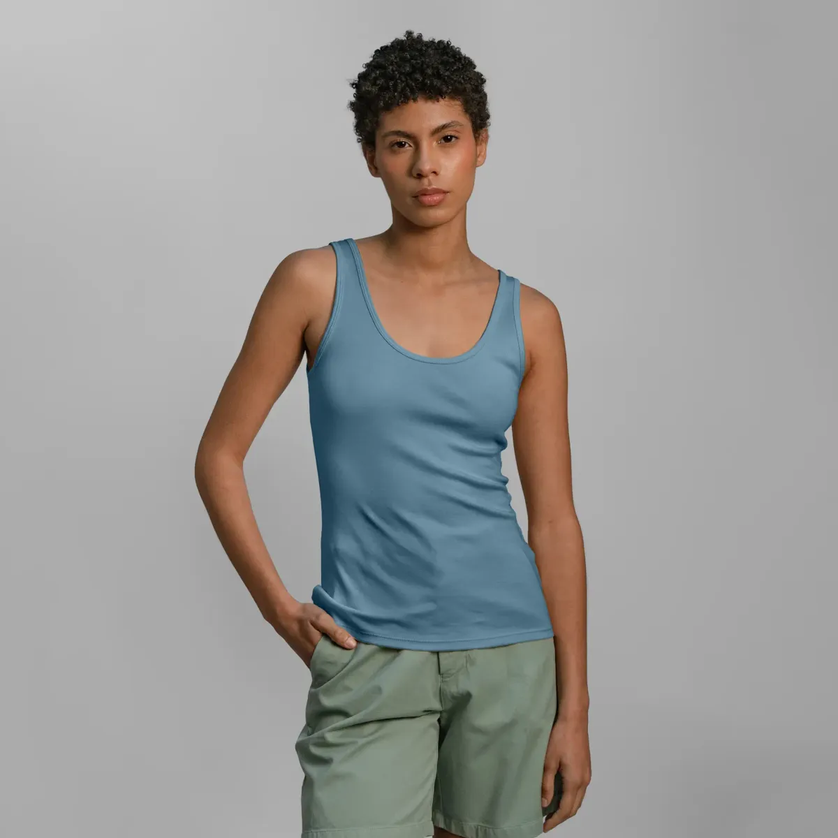Women's Organic Pima Cotton Tank Top 43