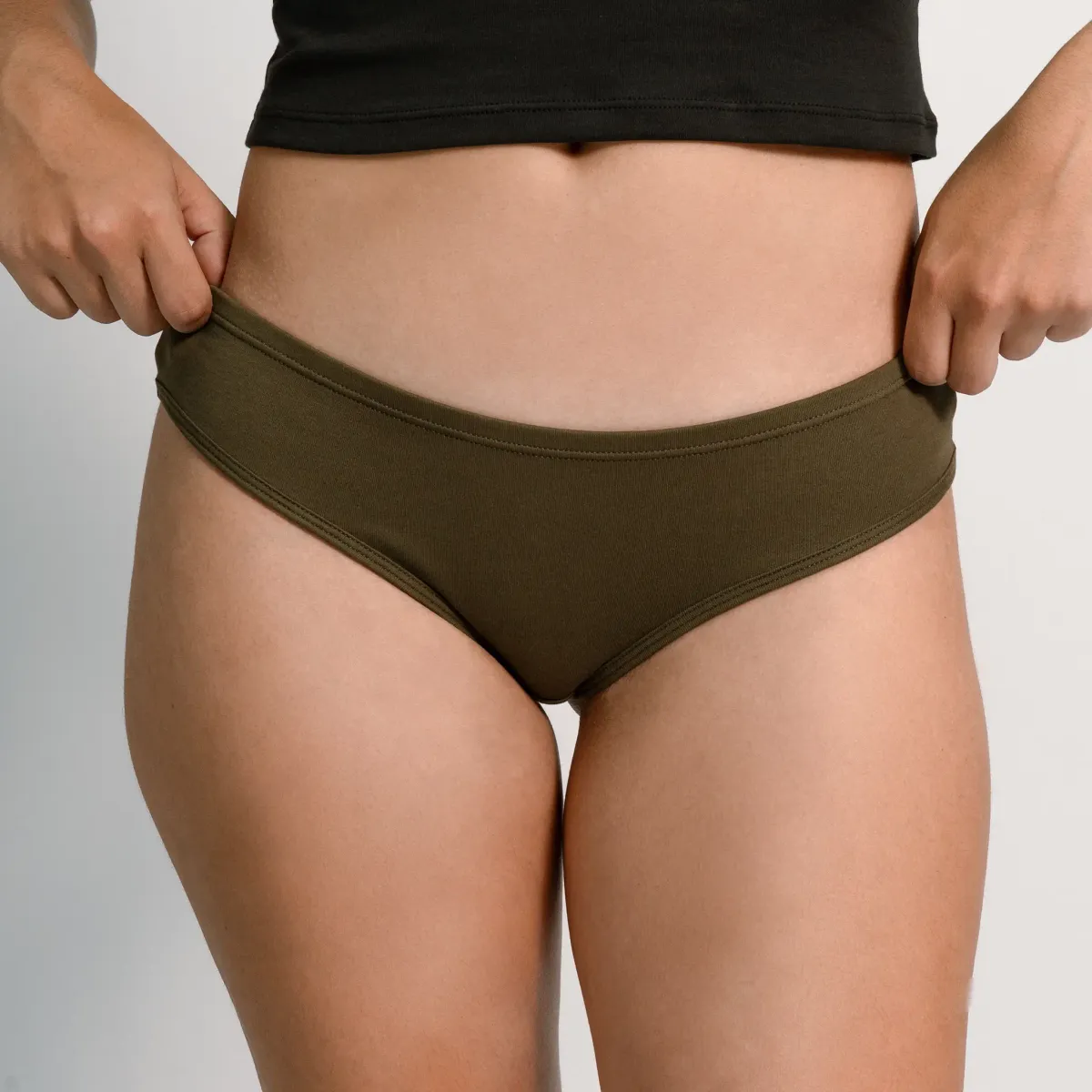 Women's Organic Pima Cotton Thongs 24