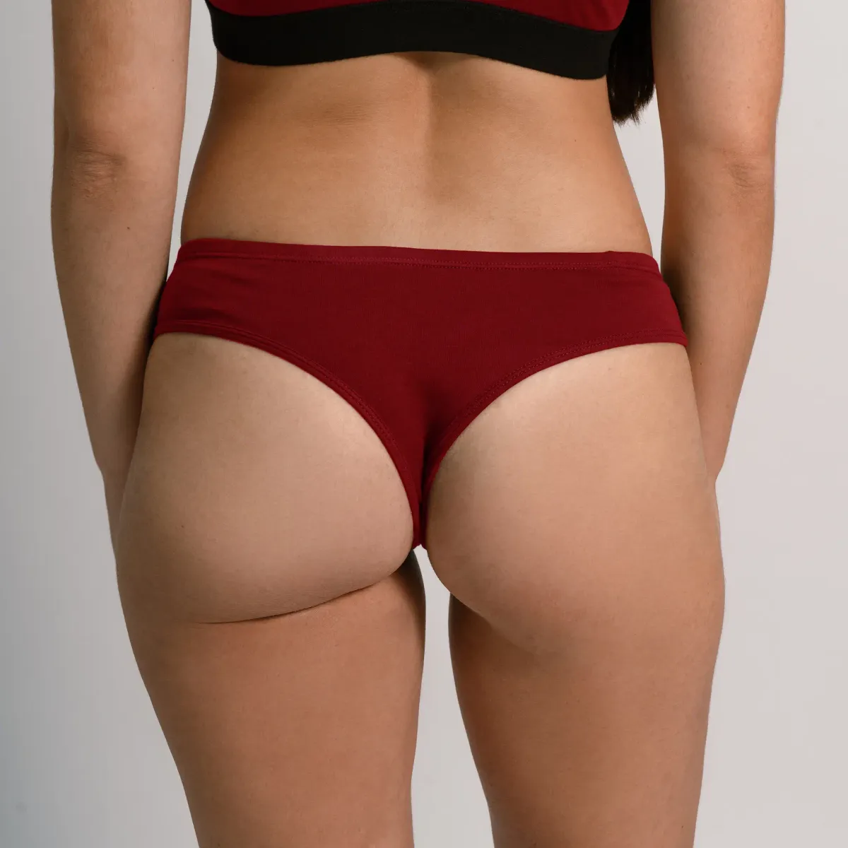 Women's Organic Pima Cotton Thongs 30