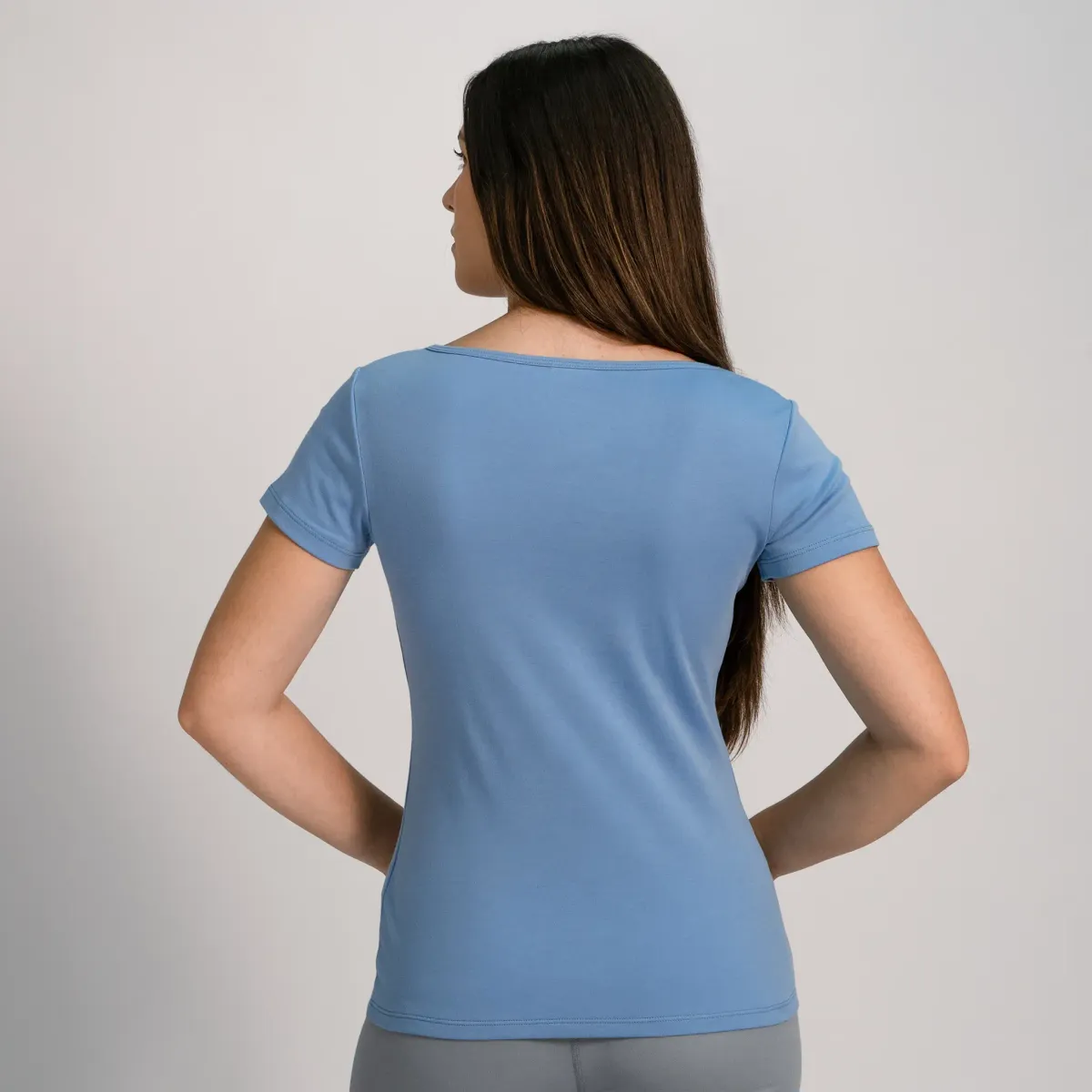 Women's Organic Pima Cotton V-Neck T-Shirt 52