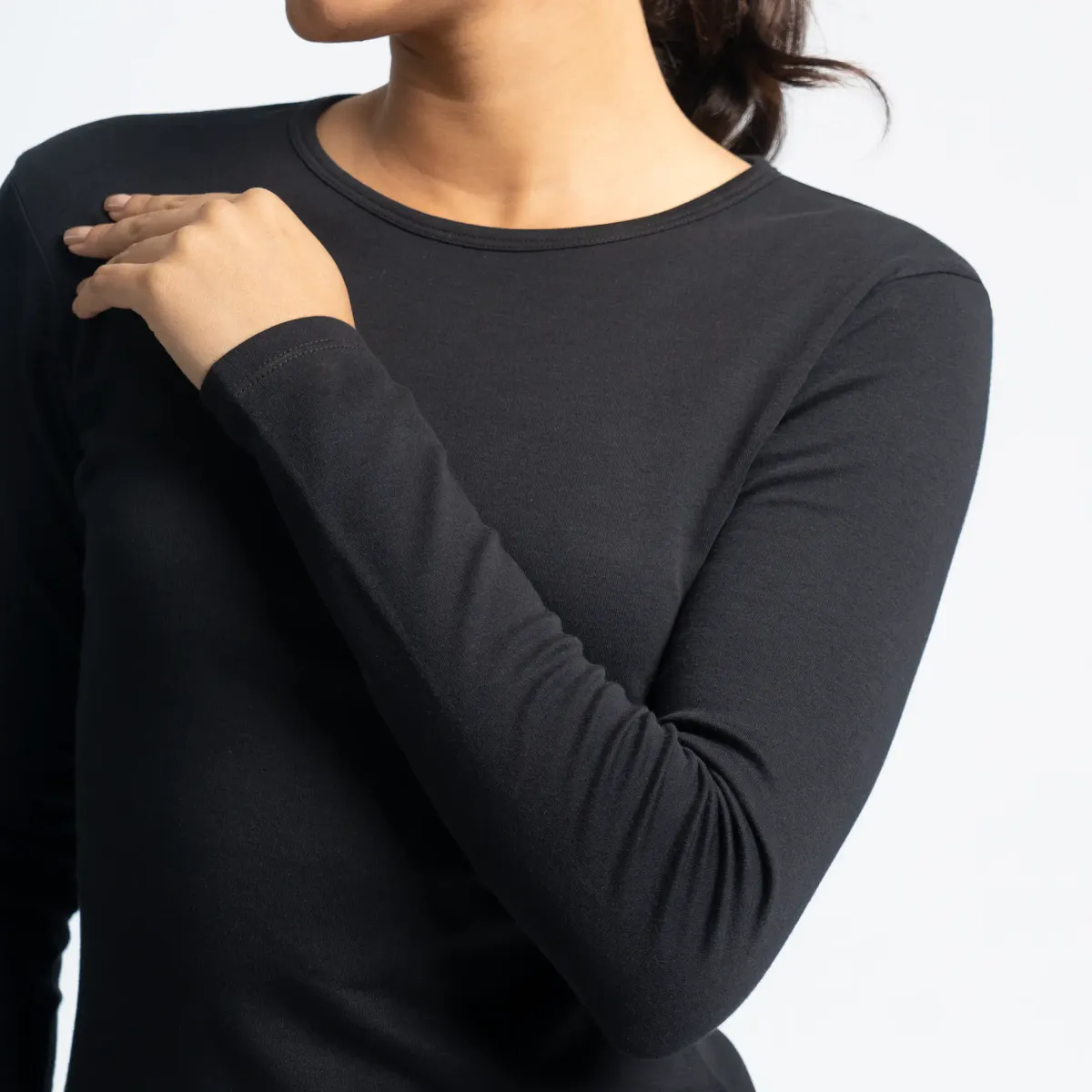 Women's Organic Pima Long Sleeve - Relaxed Fit 4