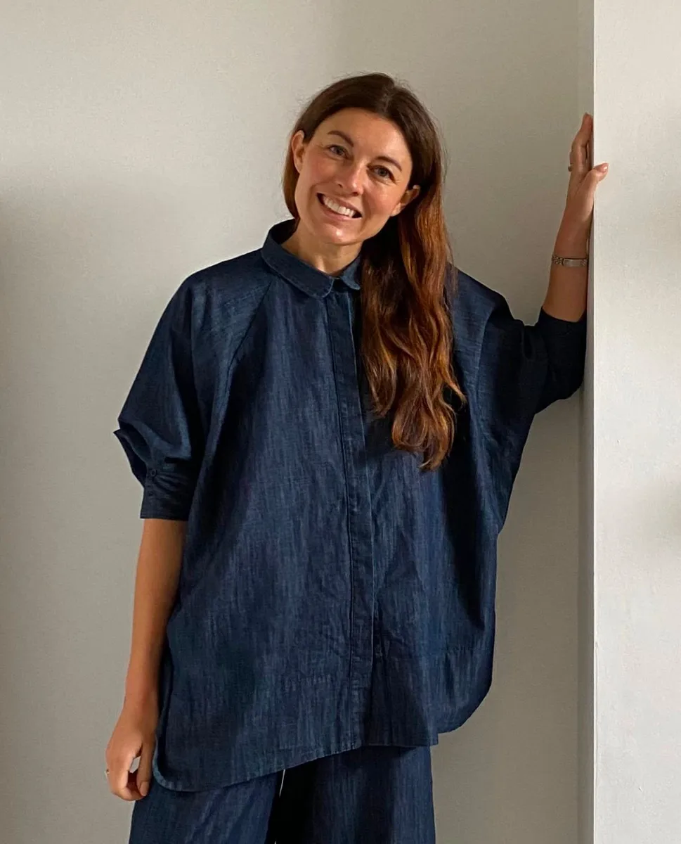 Adella-Leigh Chambray Shirt in Indigo 2