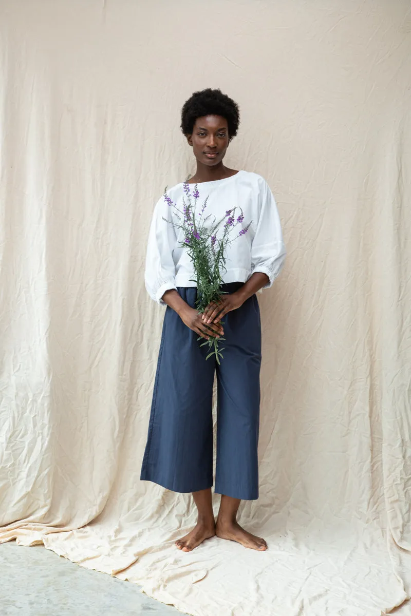 Dune Organic Cotton Top in White 6