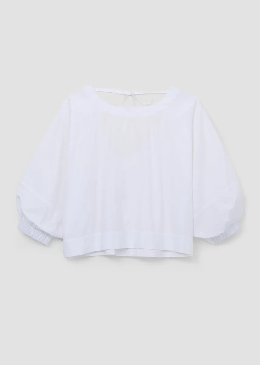 Dune Organic Cotton Top in White 7