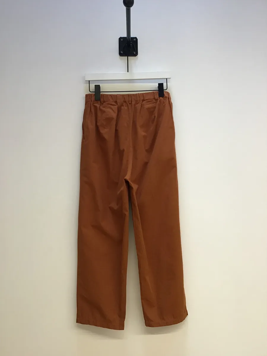 Enola Organic Cotton Trousers in Caramel S Preloved 3