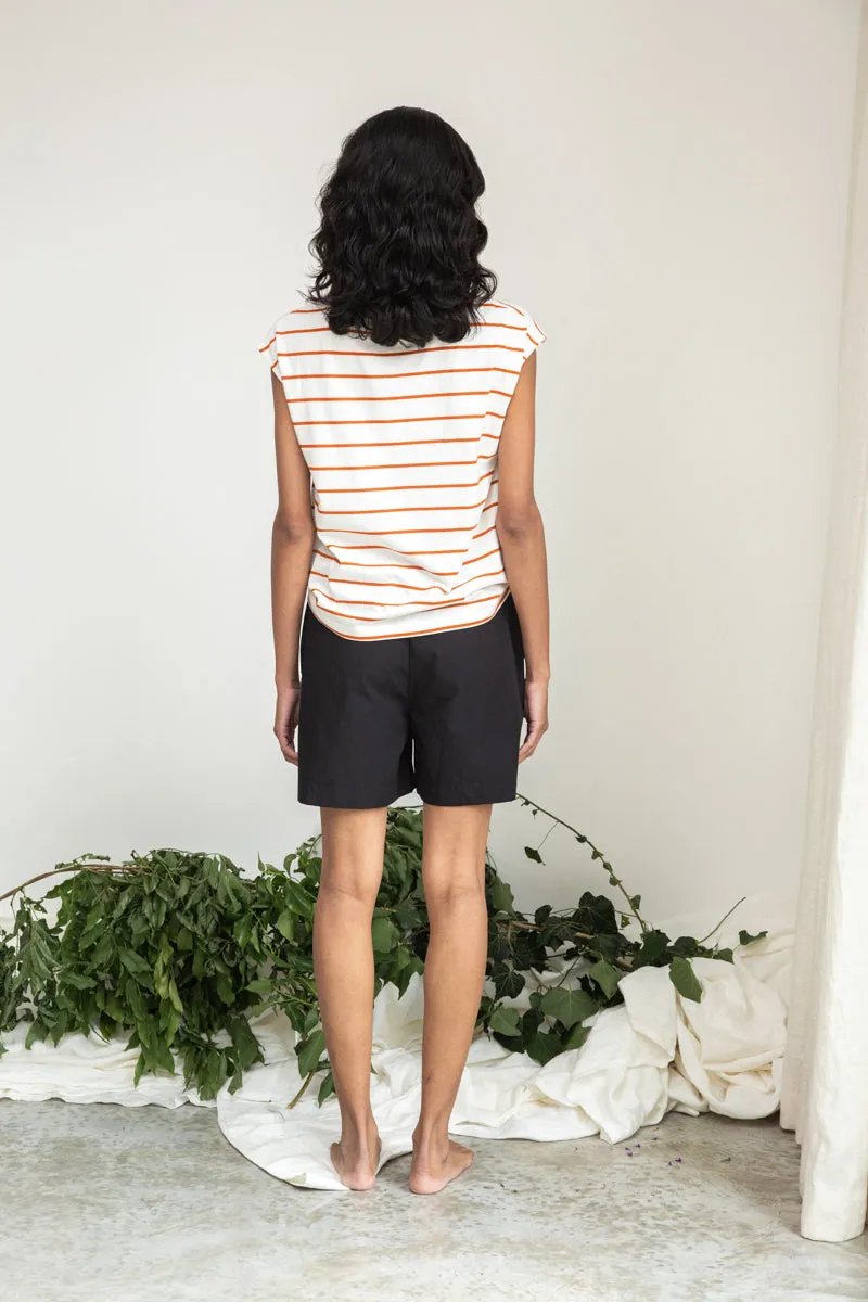 Gilma-Jane Organic Cotton Short in Black 6
