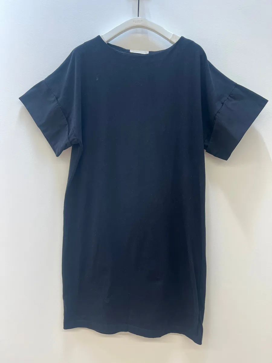 Sammy Organic Cotton Dress in Black XS Preloved