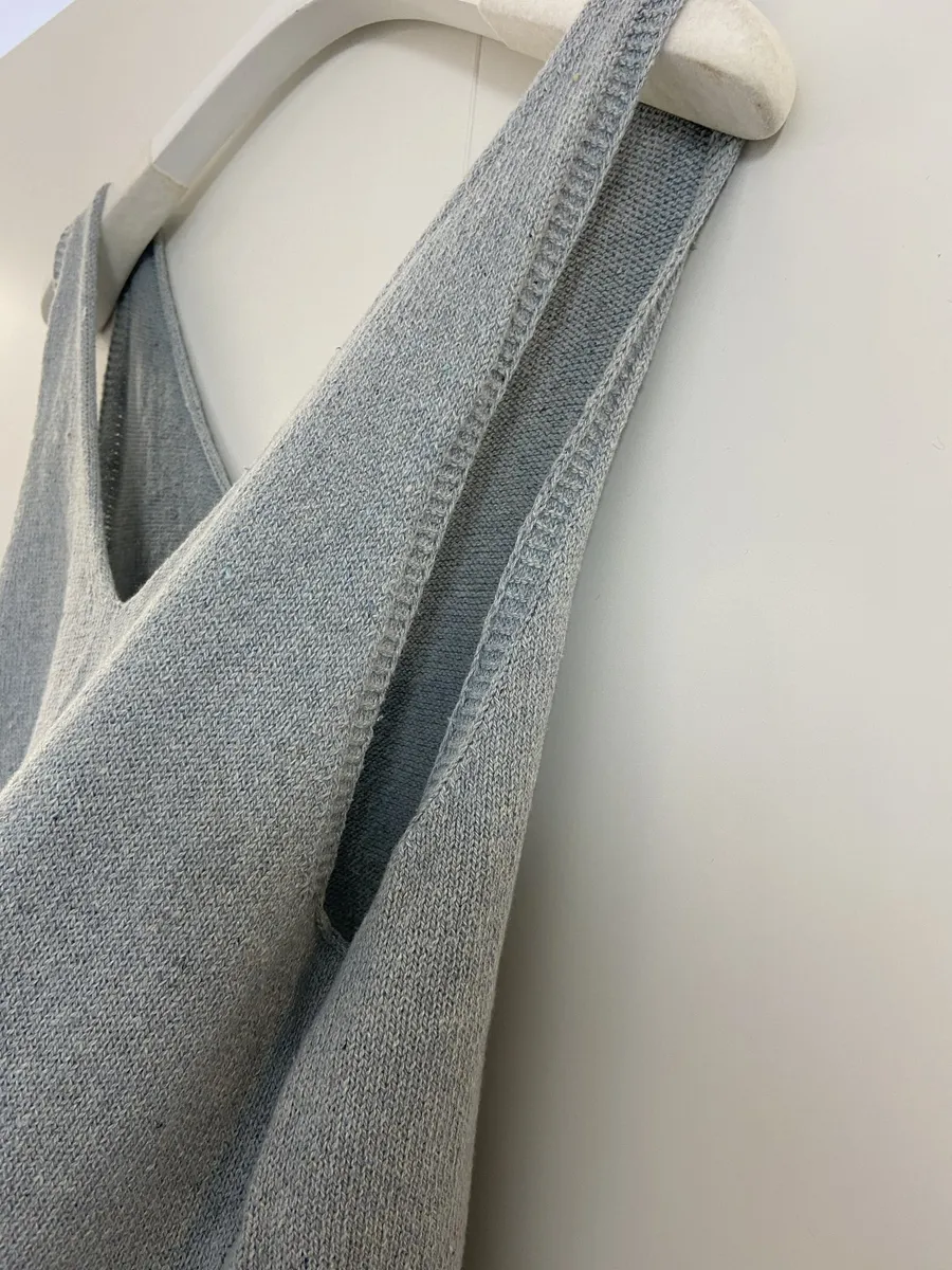 Stella Recycled Cotton Top in Pale Blue M Preloved 3